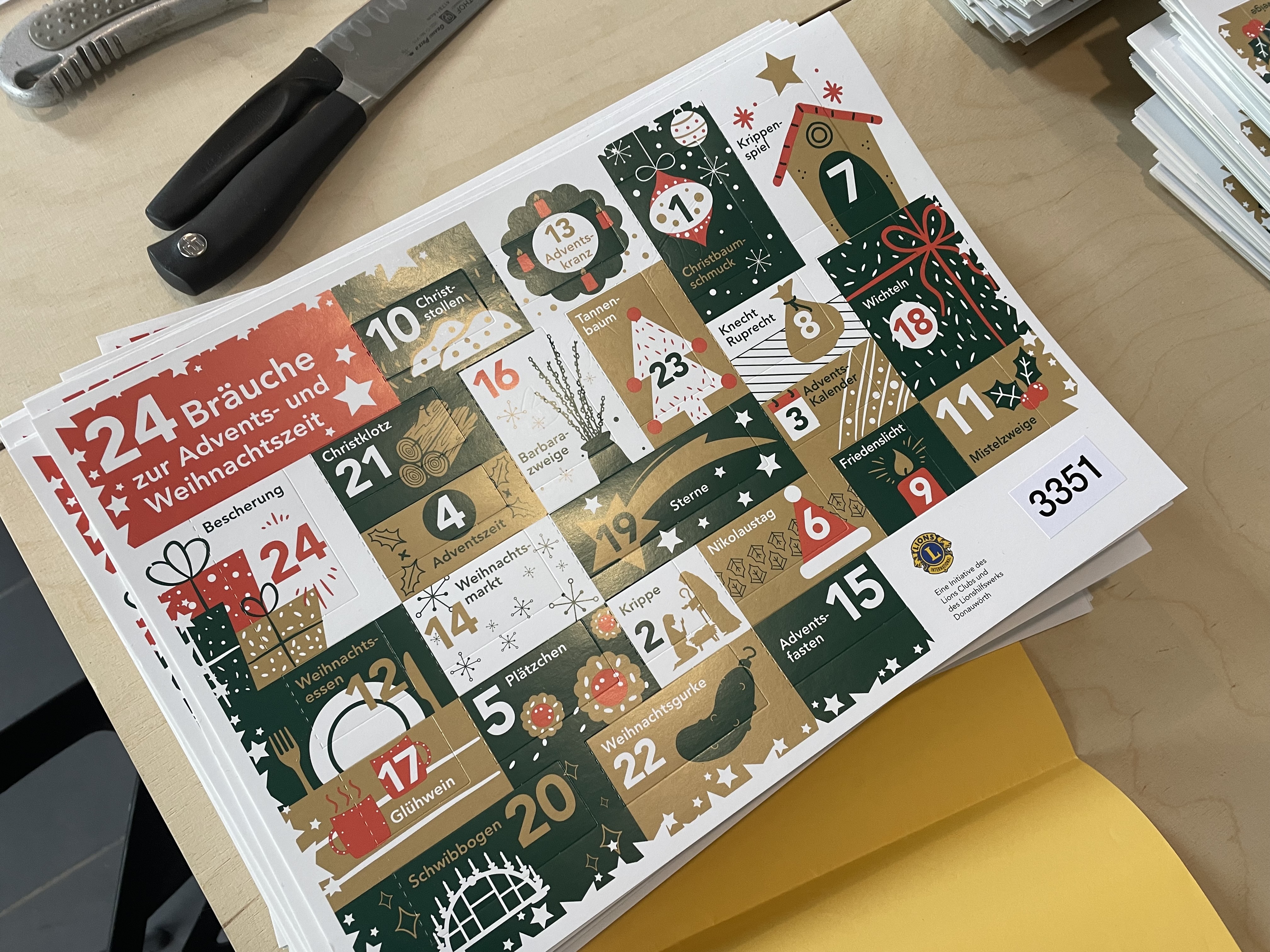 Adventskalender von Lions Club Donauwörth